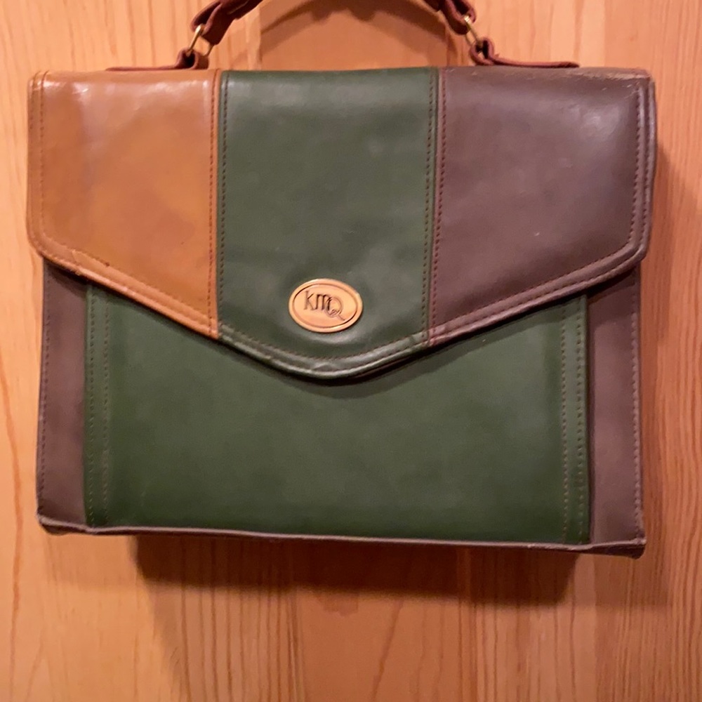 Leather purse vintage